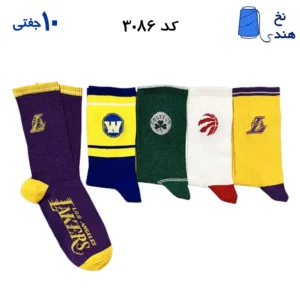 جوراب ساقدار فانتزی کش انگلیسی(۱۰ جفتی) فری سایز ۳۶ تا ۴۳ طرح (CELTICS)